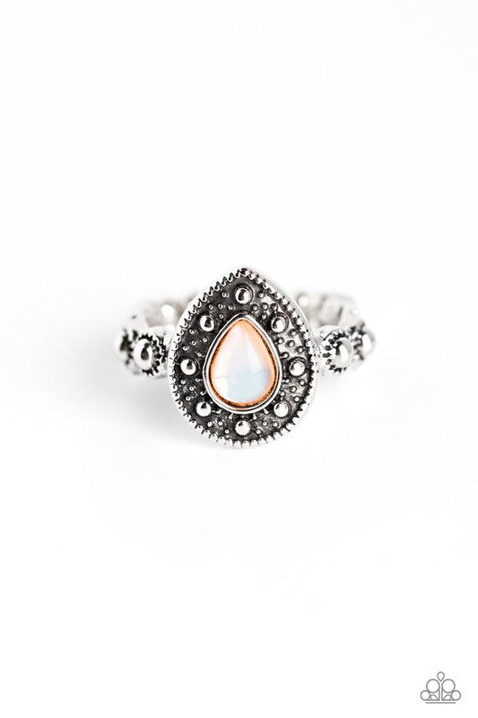 Opera Showcase - Orange - Paparazzi Ring Image