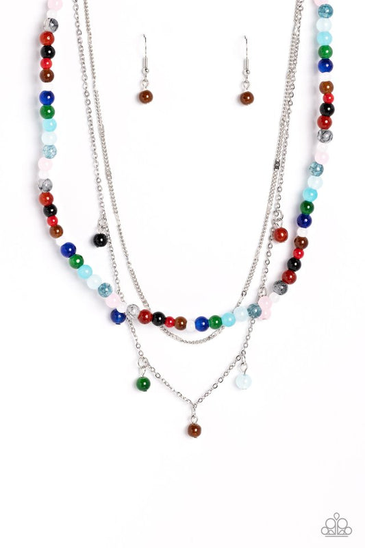 BEAD All About It - Multi - Paparazzi Necklace Image