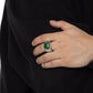 Regal Resistance - Green - Paparazzi Ring Image