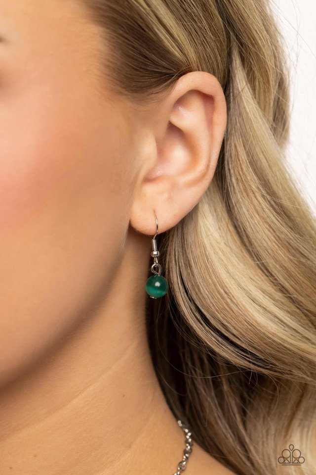 Framed in France - Green - Paparazzi Necklace Image