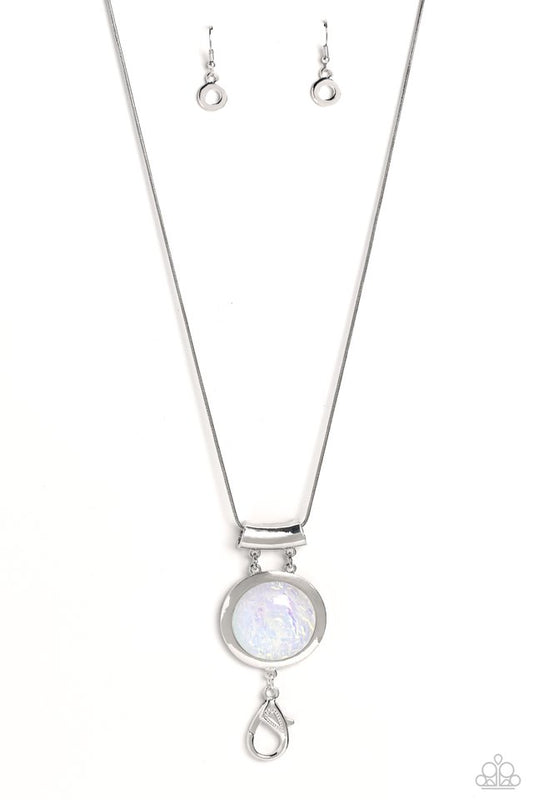 Starlight Starbright - White - Paparazzi Necklace Image
