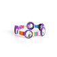 Multicolored Madness - Purple - Paparazzi Bracelet Image