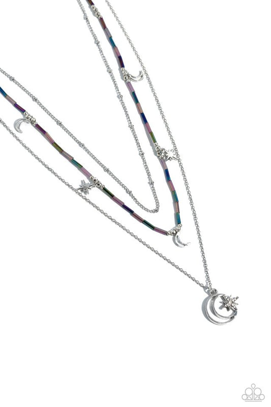 Constant as the Stars - Purple - Paparazzi Necklace Image