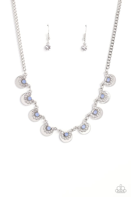 Grandiose Grace - Blue - Paparazzi Necklace Image