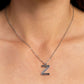 Leave Your Initials - Silver - Z - Paparazzi Necklace Image