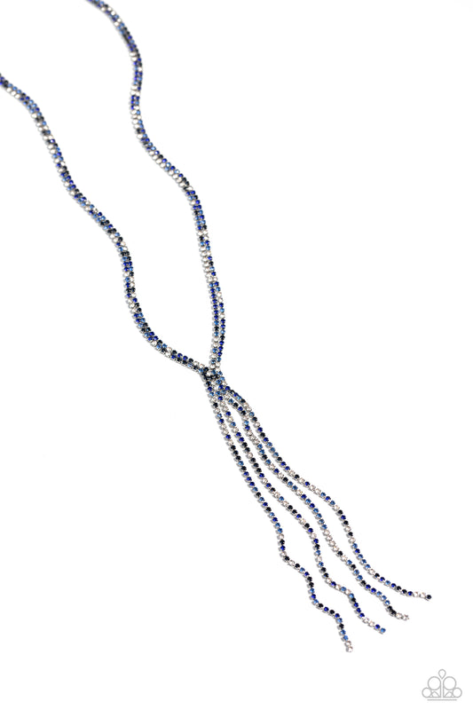 Collar Paparazzi ~ Jazz STRANDS - Azul