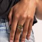 Flared Fashion - Brass - Paparazzi Ring Image