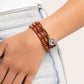 PAW-sitive Thinking - Orange - Paparazzi Bracelet Image