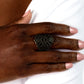 Glistening Gentry - Brass - Paparazzi Ring Image