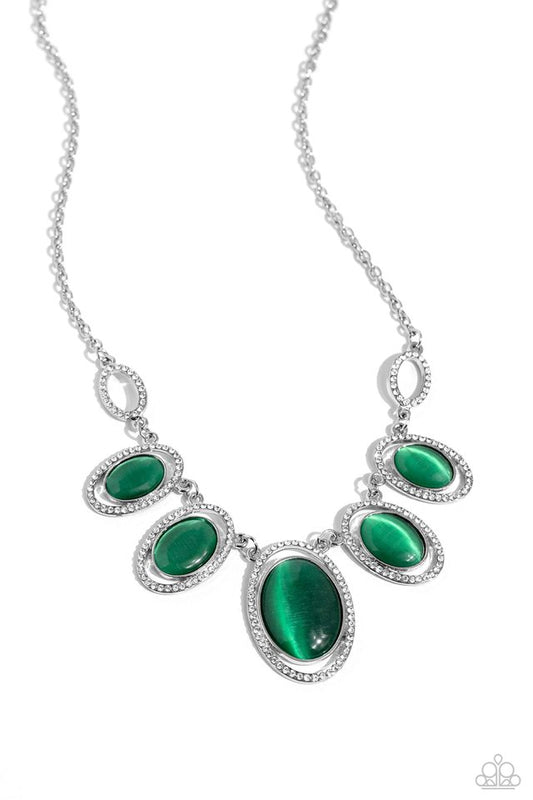 A BEAM Come True - Green - Paparazzi Necklace Image
