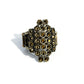 Honeycomb Haute - Brass - Paparazzi Ring Image