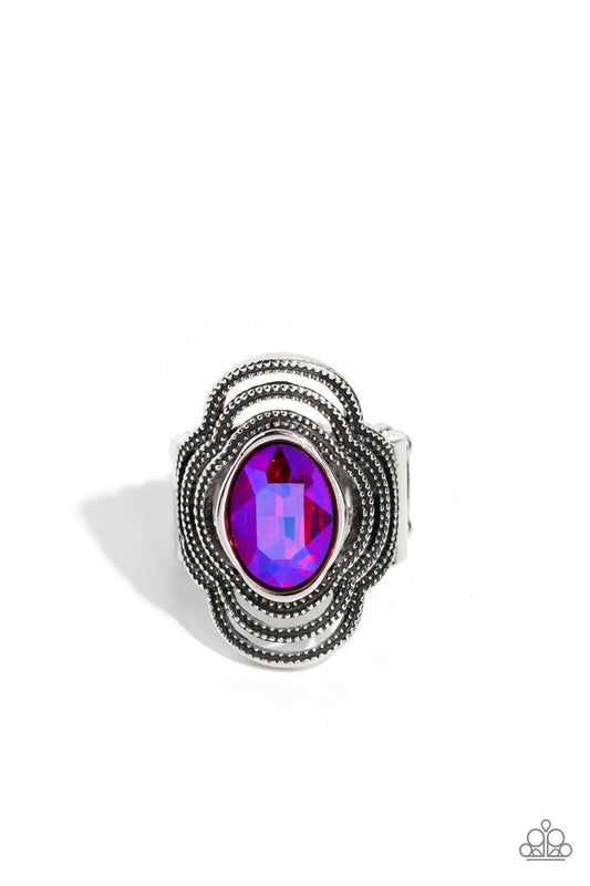 Entrancing Edge - Pink - Paparazzi Ring Image