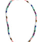Oasis Outline - Multi - Paparazzi Necklace Image