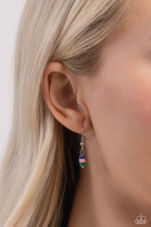 Oasis Outline - Multi - Paparazzi Necklace Image