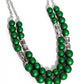 Shopaholic Season - Green - Paparazzi Necklace Image