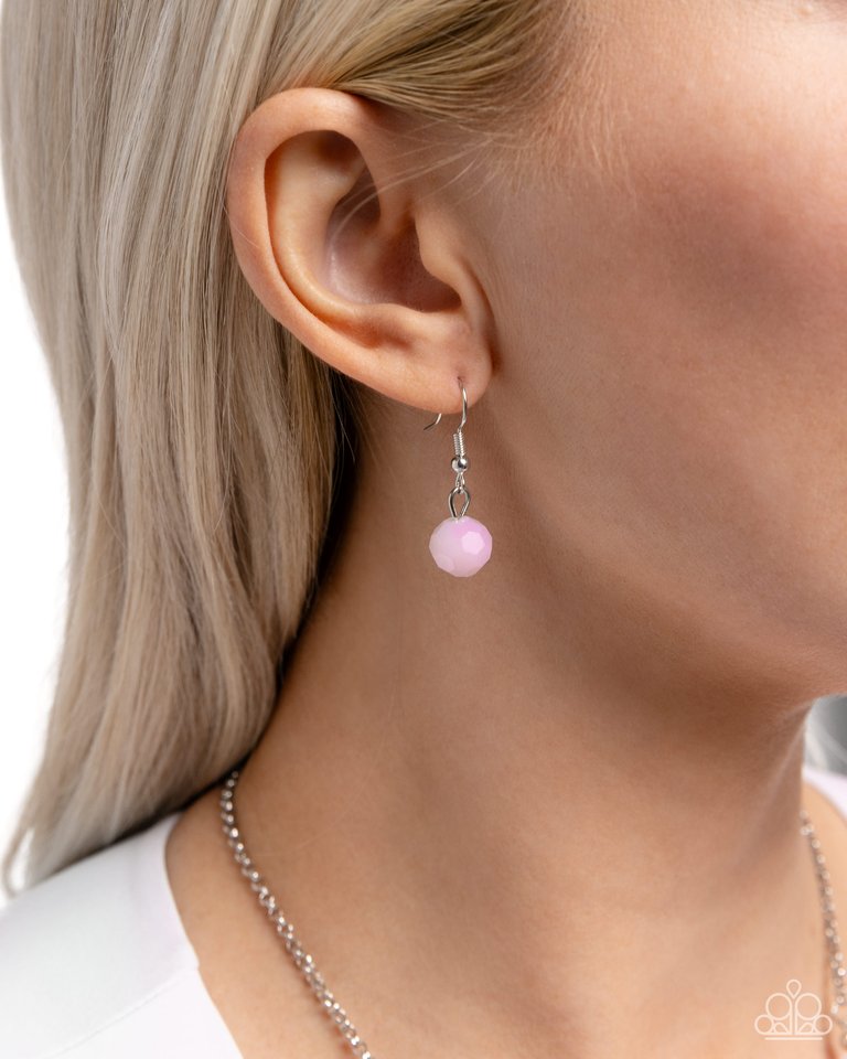 Disco Date - Pink - Paparazzi Necklace Image