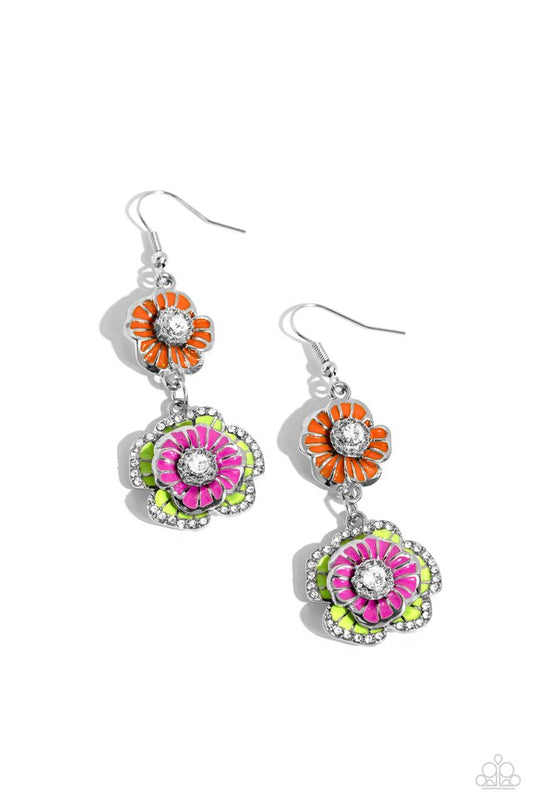 Intricate Impression - Multi - Paparazzi Earring Image