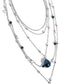 SASS with Flying Colors - Blue - Paparazzi Necklace Image
