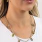 KISS the Mark - Yellow - Paparazzi Necklace Image