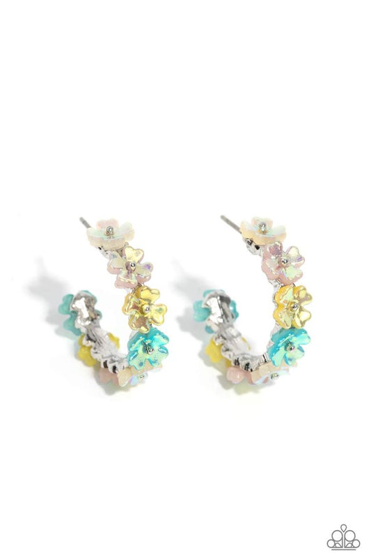 Floral Focus - Multi - Paparazzi Earring Image