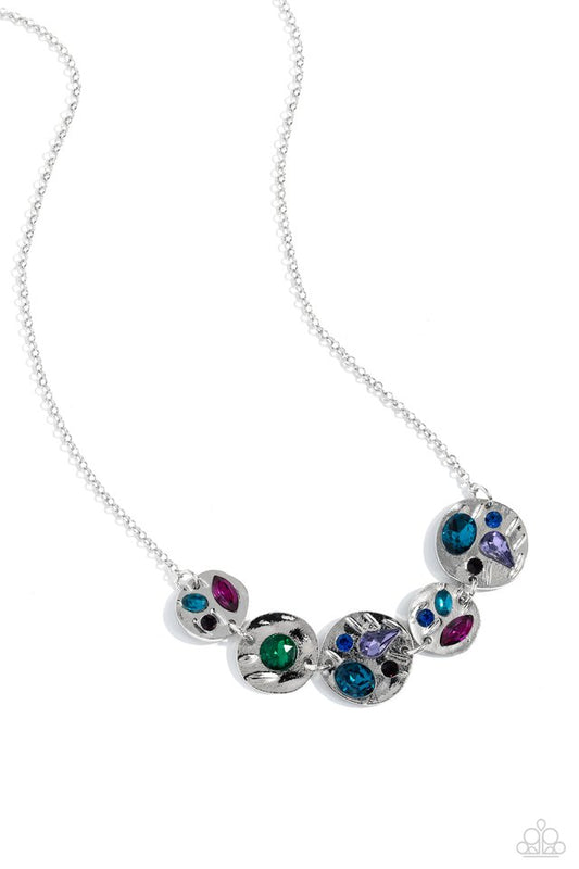 Handcrafted Honor - Multi - Paparazzi Necklace Image