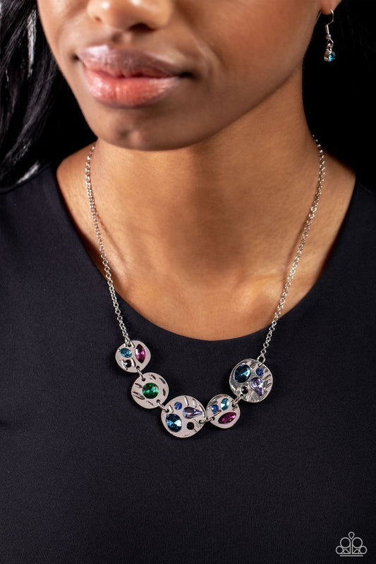 Handcrafted Honor - Multi - Paparazzi Necklace Image