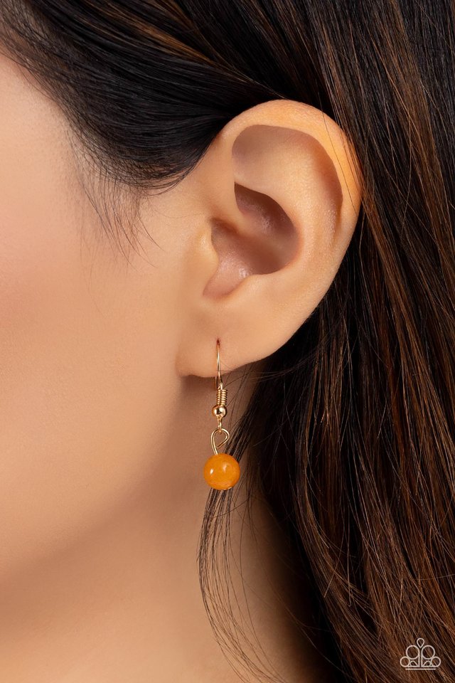 Prismatic Pastime - Gold - Paparazzi Necklace Image