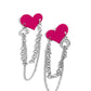 Altered Affection - Pink - Paparazzi Earring Image