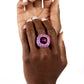 Glistening Grit - Pink - Paparazzi Ring Image