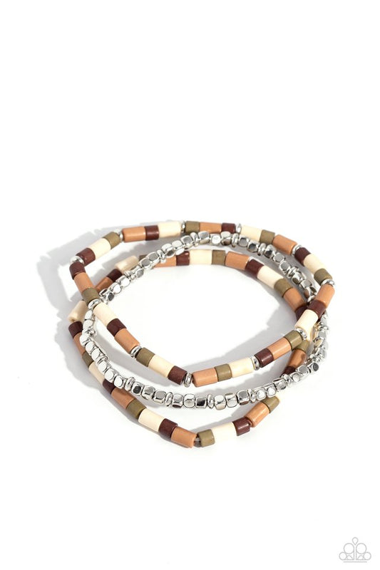 Natural Notion - Brown - Paparazzi Bracelet Image