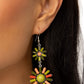SUN Wild - Green - Paparazzi Earring Image