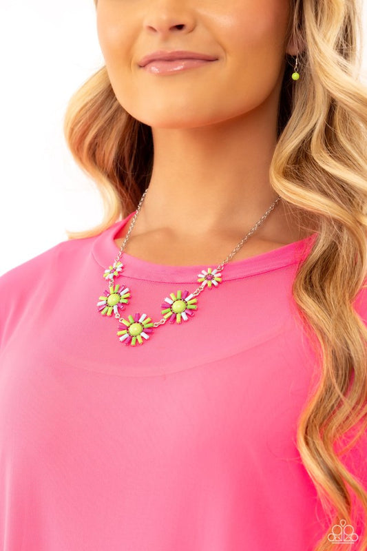 SUN and Fancy Free - Multi - Paparazzi Necklace Image