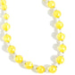 Timelessly Tantalizing - Yellow - Paparazzi Necklace Image