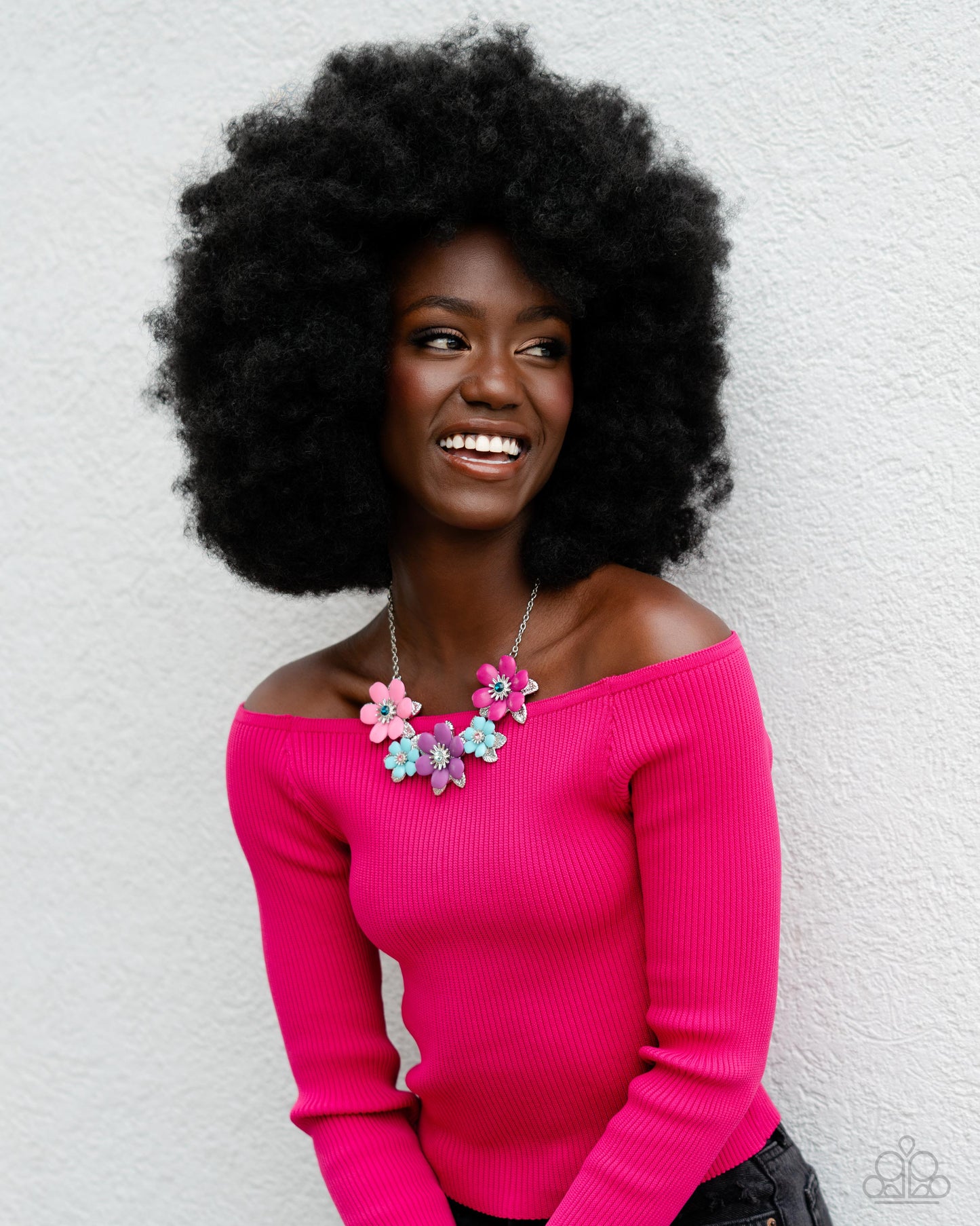 Paparazzi Necklace ~ Well-Mannered Whimsy - Pink