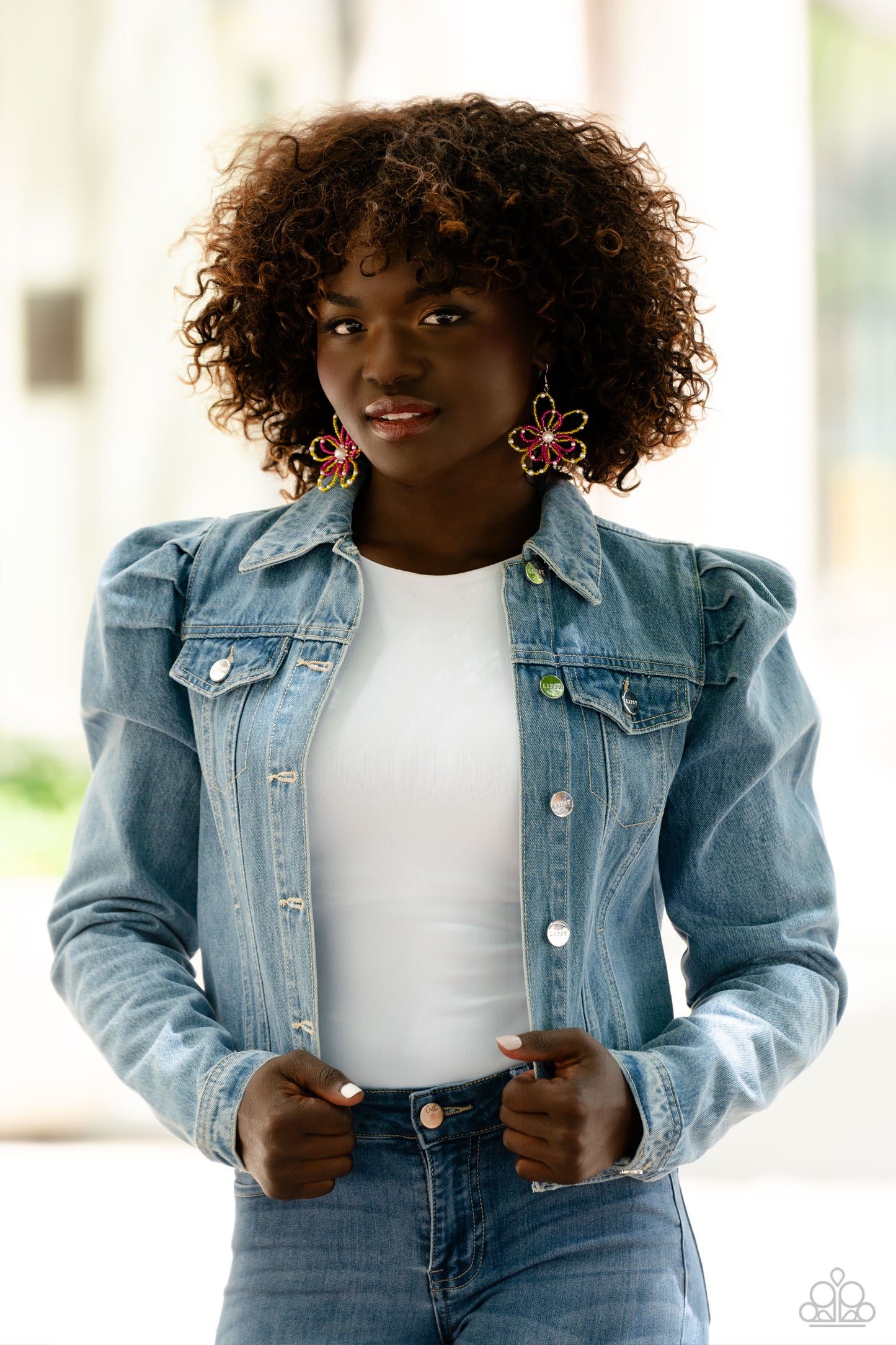 Pendiente Paparazzi ~ PEARL Crush - Amarillo