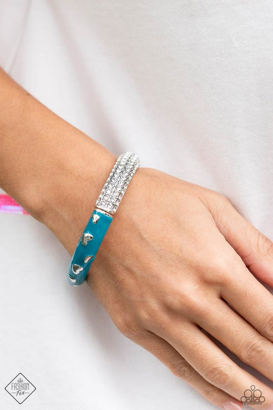 Color Caliber - Blue - Paparazzi Bracelet Image