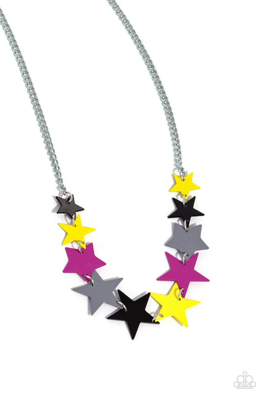Starstruck Season - Black - Paparazzi Necklace Image