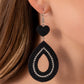 Now SEED Here - Black - Paparazzi Earring Image