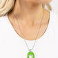 Airy Affection - Green - Paparazzi Necklace Image