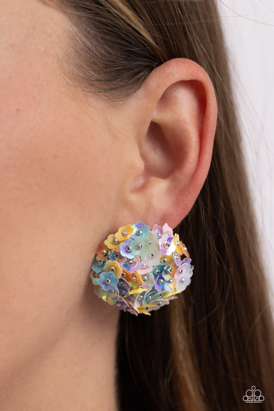 Corsage Character - Multi - Paparazzi Earring Image