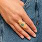 Ethereal Effort - Brown - Paparazzi Ring Image