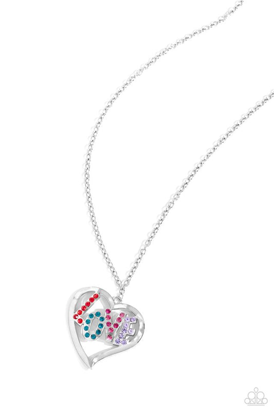 Loving Landmark - Red - Paparazzi Necklace Image