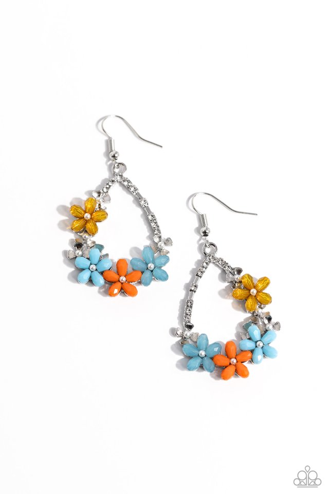 Boisterous Blooms - Multi - Paparazzi Earring Image
