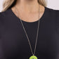 Caliber Collision - Green - Paparazzi Necklace Image