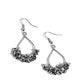 Charm of the Century - Silver - Paparazzi Earring Image