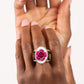 ROSE to My Heart - Brass - Paparazzi Ring Image