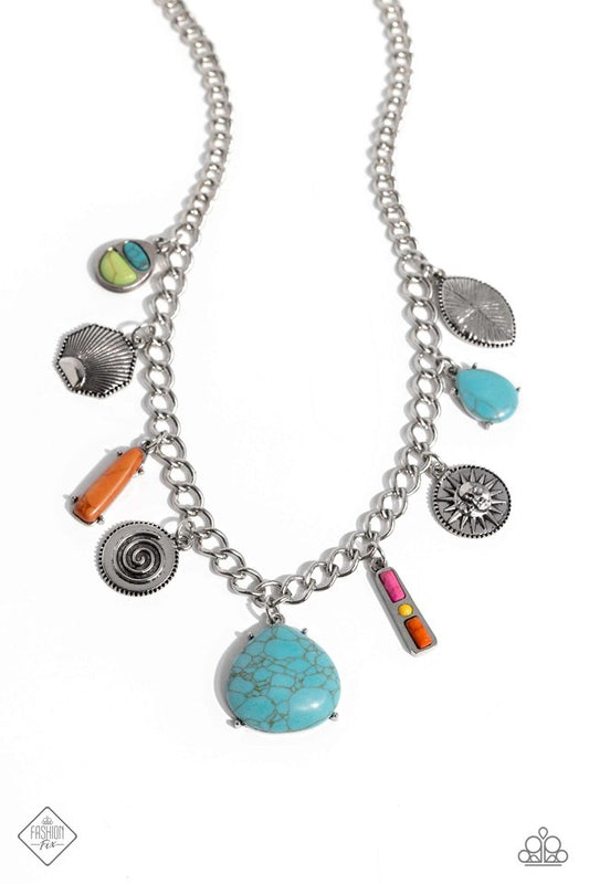 Desert Getaway - Multi - Paparazzi Necklace Image