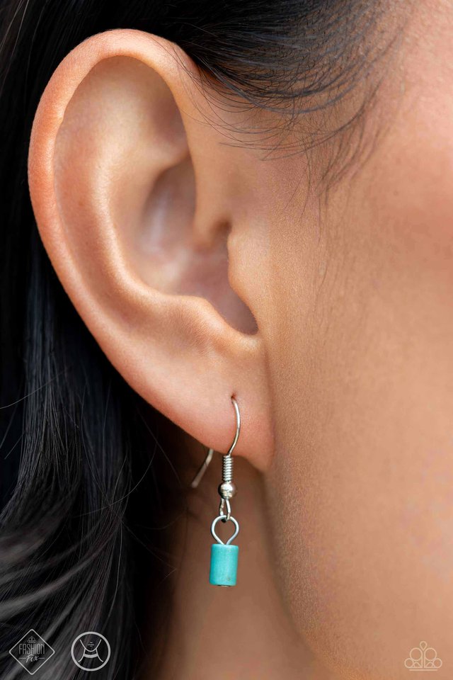 Arid Ambiance - Blue - Paparazzi Necklace Image