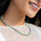 Arid Ambiance - Blue - Paparazzi Necklace Image
