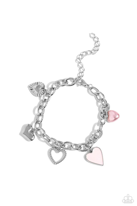Diverse Dalliance - Pink - Paparazzi Bracelet Image